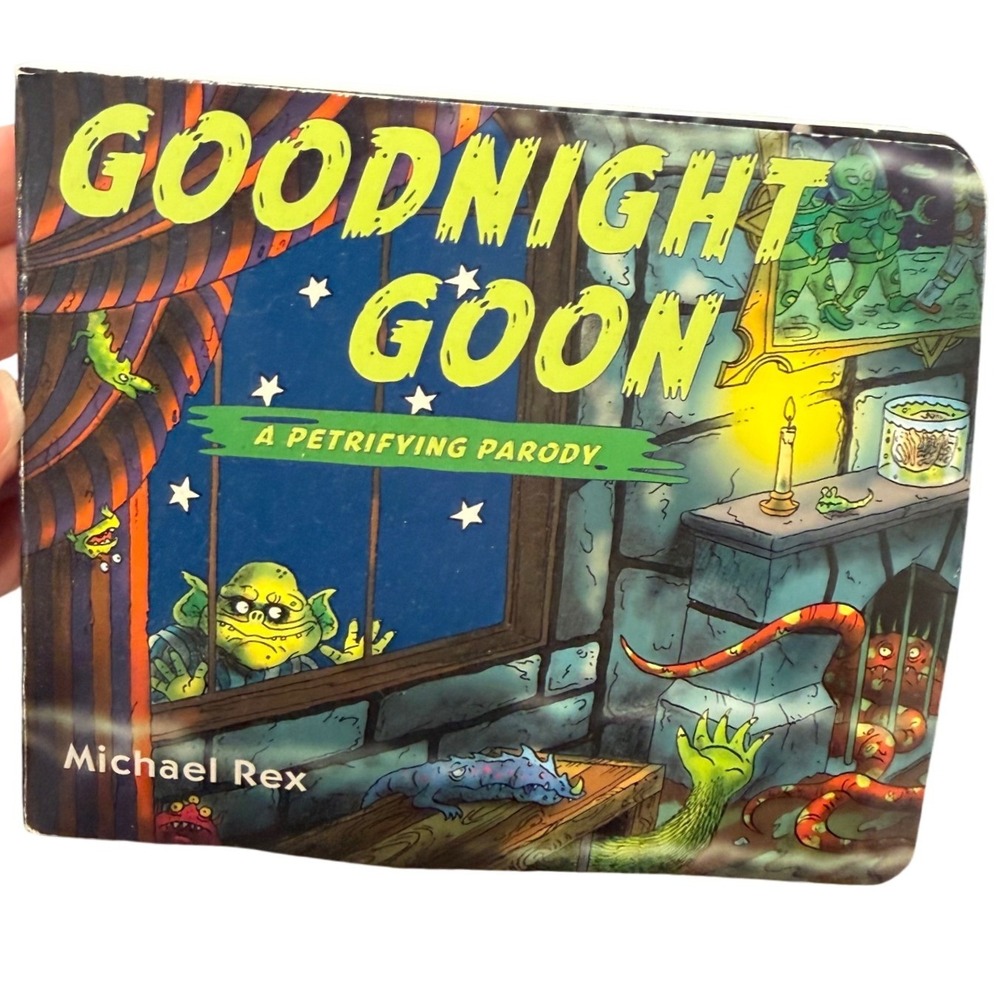 Goodnight Goon A Petrifying Parody Michael Rex Board Book Halloween Kids Humor